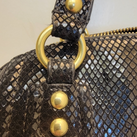 Black Leather Coach Bag - Picture 6 of 6